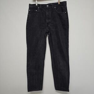 Vintage Levi's SilverTab 512 Jeans Mens 36x34 (fits 34x30.5) Black‎ USA Grunge